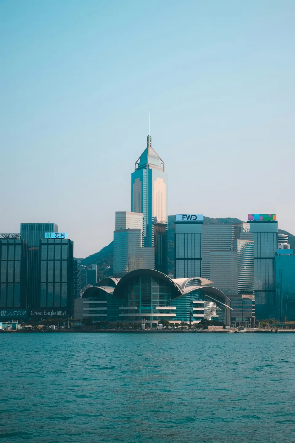 Hong Kong skyline seen from Tsim Sha Tsui