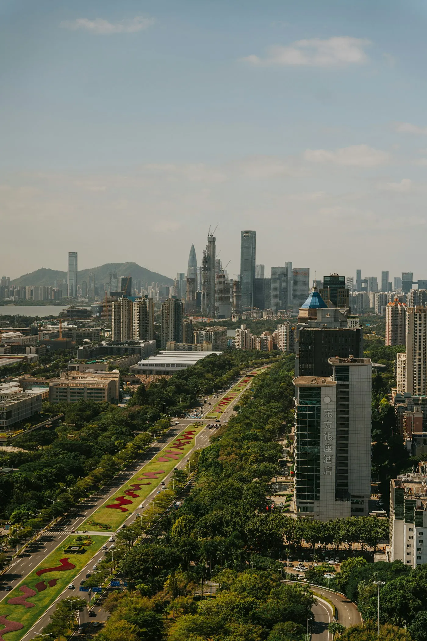 Shenzhen city skyline